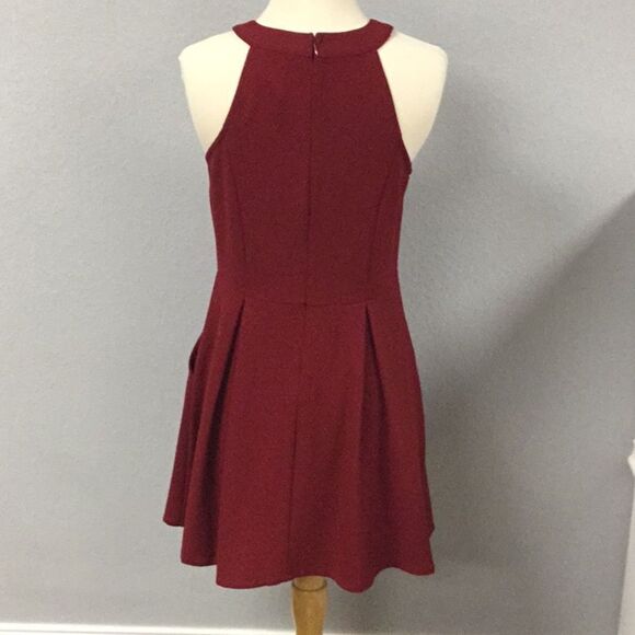 Red Mini Dress Size Large - Picture 3 of 5